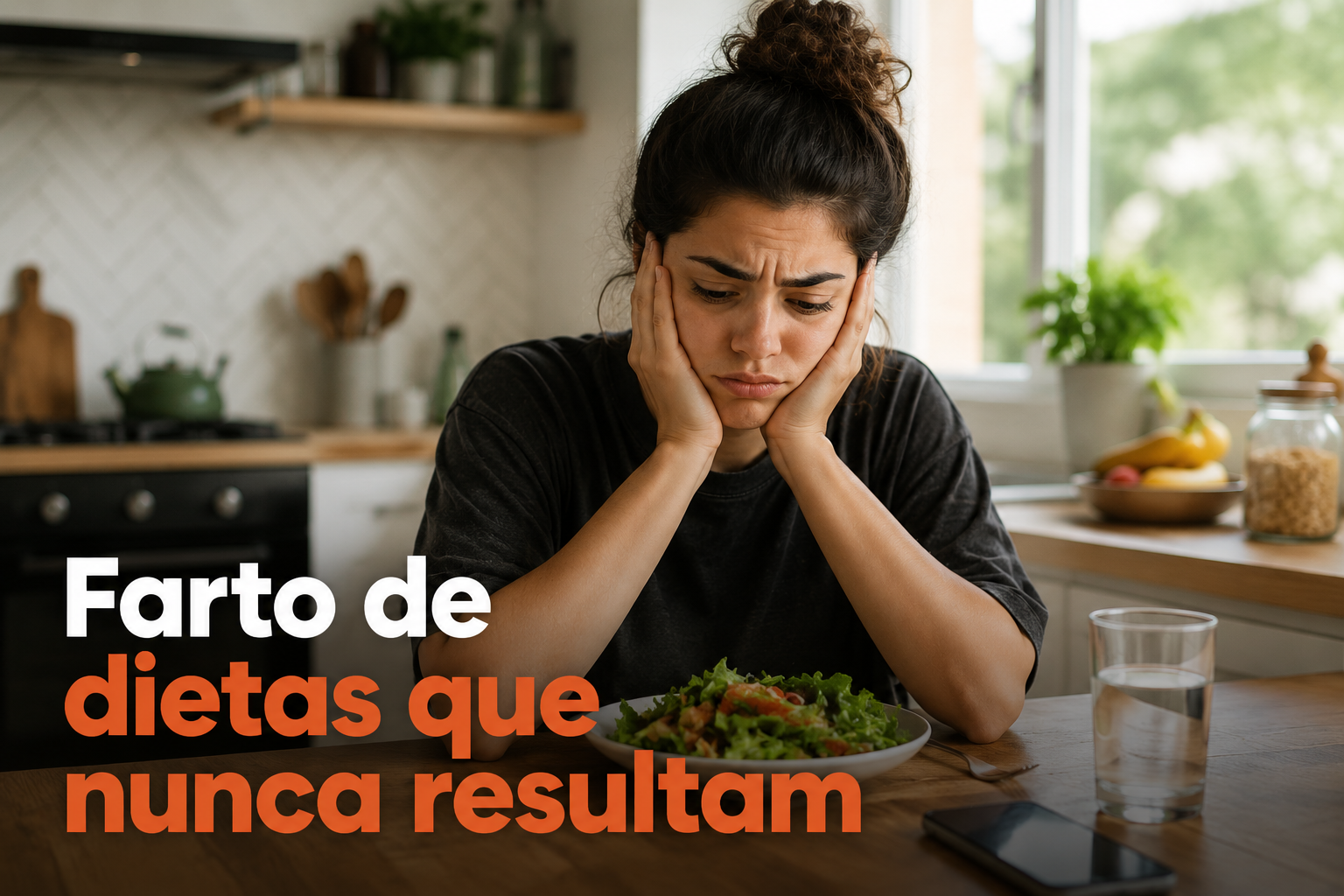 Cansado de dietas que nunca resultam