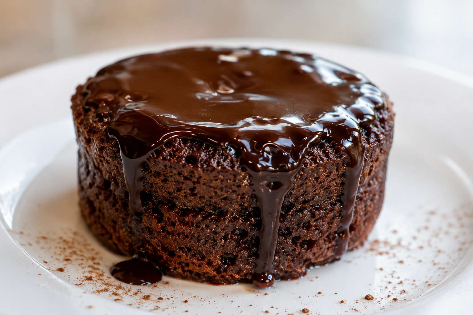 Queijada de chocolate saudável